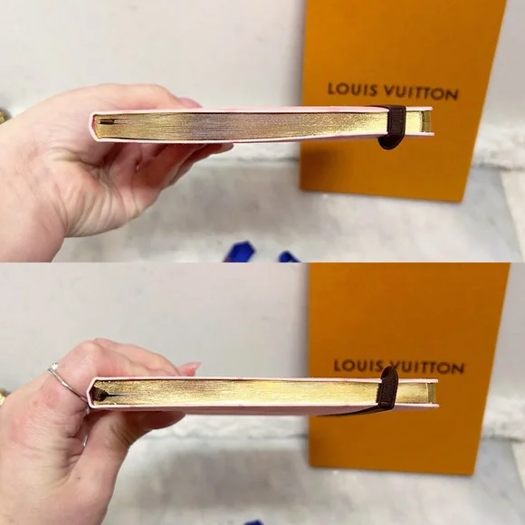 Authentic NIB Louis Vuitton Pink Carn-Jane MM Journal / Notebook - Picture 8 of 13